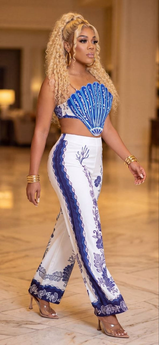 Sapphire Seashell Set